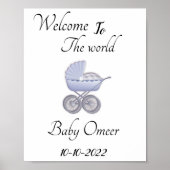 CornerStyle: Square, Mounting Option: None Foam Co ポスター (正面)