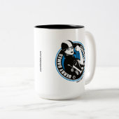 Cornfedダービーの貴婦人のマグ ツートーンマグカップ (正面右)