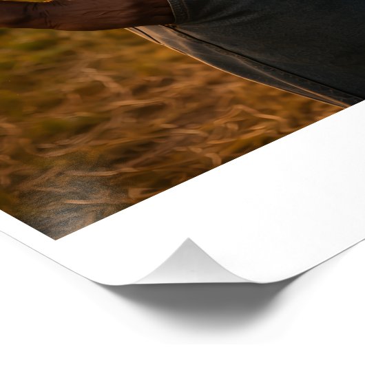 Cornfield at Sunset ポスター (コーナー)