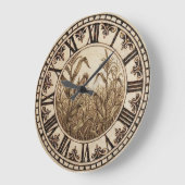 Cornfield Wall Clock ラージ壁時計 (傾斜)