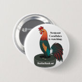 Cornflakes Pin下士官 缶バッジ (正面&裏面)