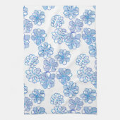 Cornflower Blue キッチンタオル (縦)