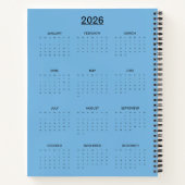 Cornflower Blue  ノートブック (裏面)