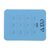 Cornflower Blue  マグネット (横)