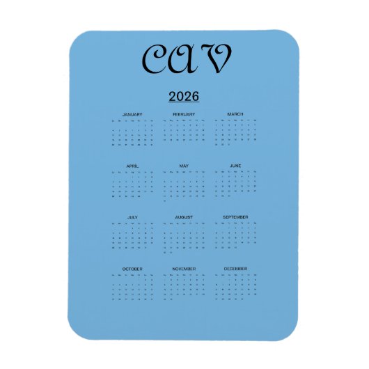 Cornflower Blue  マグネット (縦)