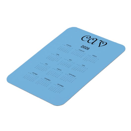 Cornflower Blue マグネット (左側)