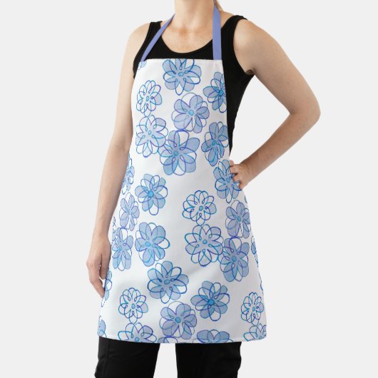 Cornflower Blue Apron エプロン (インサイチュ)