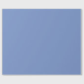 cornflower blue couleur tendance  ラッピングペーパー (フラット)