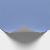 cornflower blue couleur tendance  ラッピングペーパー (角)