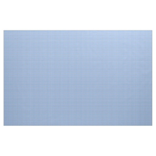 Cornflower Blue Gingham Check Pattern  ファブリック (ファットクウォーター)