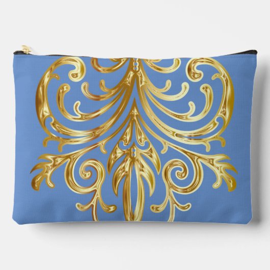 CornFlower, Christmas Gives Authority® Large アクセサリーポーチ (正面)