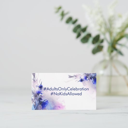 Cornflower Reverieを発表結婚した子供はいない エンクロージャーカード (スタンド正面)