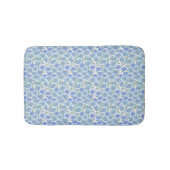 Cornflowers In Crayon Blue バスマット (正面)