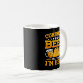 Cornhole And Beer Lover Cornstar Novelty76 コーヒーマグカップ (正面右)