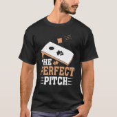 Cornhole Apperal The Perfect Pitch Cornhole 1 Tシャツ (正面)