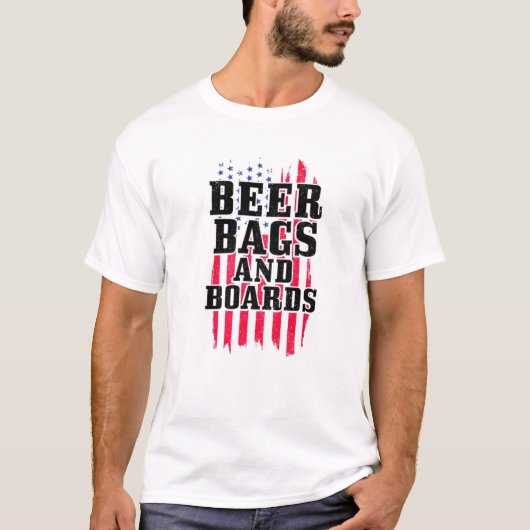 Cornhole Beer Bags Tシャツ (正面)