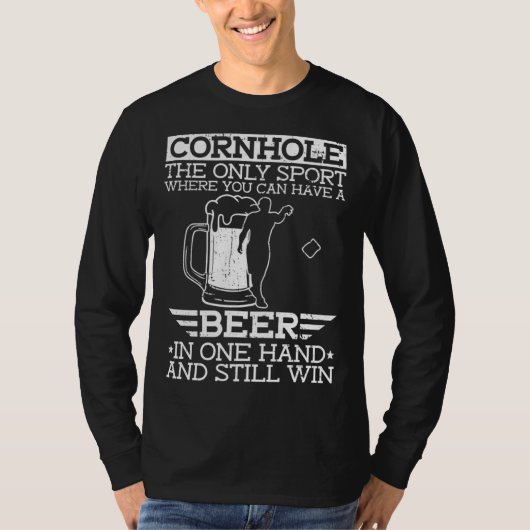 Cornhole Beer   Cornhole  1 Tシャツ (正面)