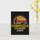 Cornhole Champion 2025, Cornhole Bags Tournament W カード (黄色い花)