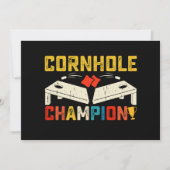 Cornhole Champion American USA 7月4日 招待状 (正面)