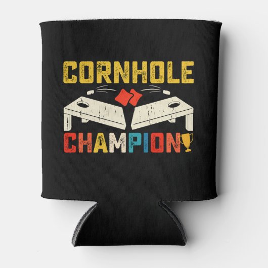 Cornhole Champion American USA 7月4日 缶クーラー (正面)