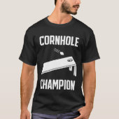 Cornhole Champion Tailgate Party Summer Barbecue B Tシャツ (正面)