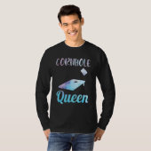 Cornhole Corn Hole Cornhole Queen Tシャツ (正面フル)
