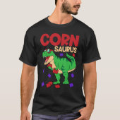 Cornhole Corn Hole Cornsaurus Tシャツ (正面)