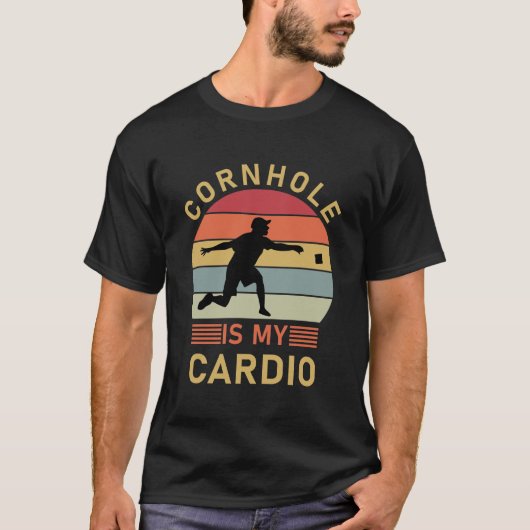 Cornhole is my Cardio - Cornhole Tシャツ (正面)