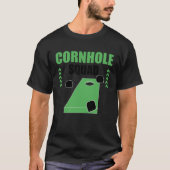 Cornhole Squad Ironic Quote Sack Tossing Tシャツ (正面)