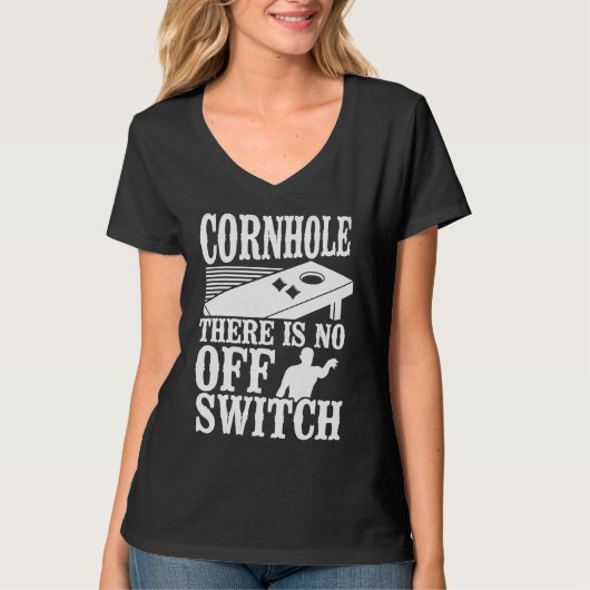 Cornhole Team Bean Bag Player Champ Cornhole There Tシャツ (正面)