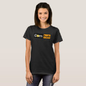 CornHub Parody it s Cornジュース得大人 Tシャツ (正面フル)