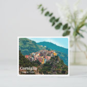 CORNIGLIA - Cinque Terre – リグーリア – パノラマ – ポストカード (スタンド正面)