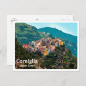 CORNIGLIA - Cinque Terre – リグーリア – パノラマ – ポストカード (正面/裏面)