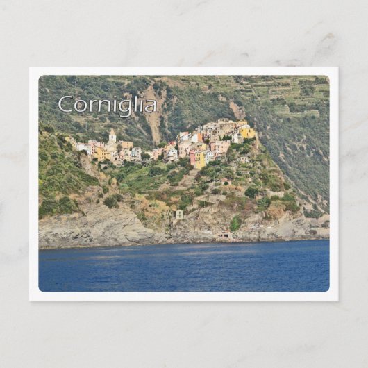 CORNIGLIA - Cinque Terre - Liguria – イタリア ポストカード (正面)