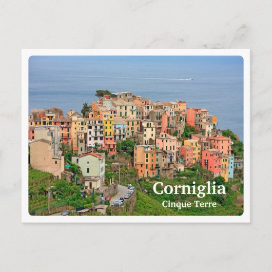 CORNIGLIA - Cinque Terre - Liguria – イタリア ポストカード (正面)
