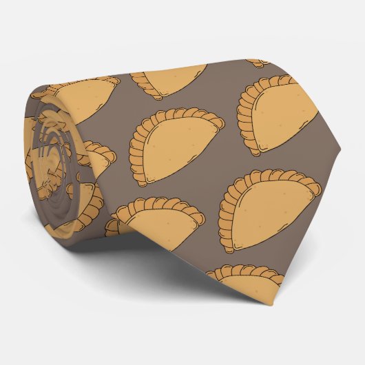 Cornish Pasty Pasties British Food Patterned ネクタイ (ロール)