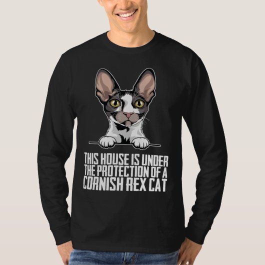 Cornish Rex Cornish Rex kitten Cornish Rexs Tシャツ (正面)