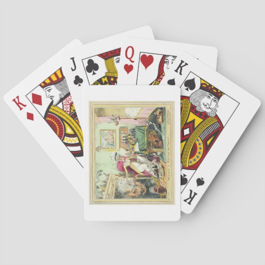 Cornsのレシピの混在、G.発行ハンプル トランプ (裏面)