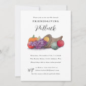 Cornucopiaフレンドシップポットラック 招待状 (正面)