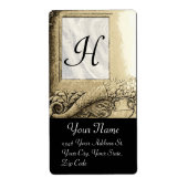 CORNUCOPIA MONOGRAM （モノクロ） ラベル (正面)