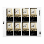 CORNUCOPIA MONOGRAM （モノクロ） ラベル (フルシート)