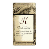 CORNUCOPIA MONOGRAM （モノクロ） ラベル (正面)