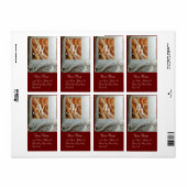 CORNUCOPIA MONOGRAM 、白黒灰色の茶色の赤 ラベル (フルシート)