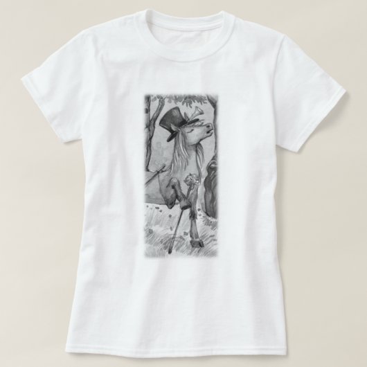 Cornum - BWプロファイルTシャツ Tシャツ (デザイン正面)