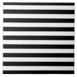 Cornwall flag stripes black white line pattern sym タイル<br><div class="desc">Cornwall flag stripes black white line pattern symbol England Britain</div>