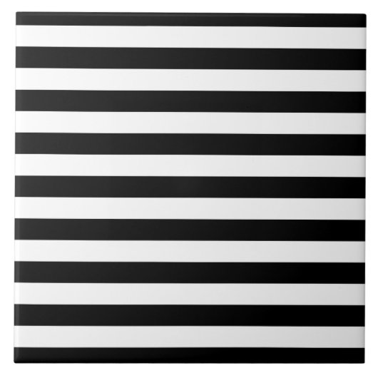 Cornwall flag stripes black white line pattern sym タイル (正面)