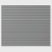 Cornwall flag stripes black white line pattern sym ラッピングペーパー (フラット)
