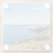 Cornwall Land’s End England  ガラスコースター (裏面)