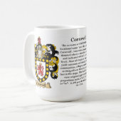 Cornwell、起源、意味および頂上 コーヒーマグカップ (正面左)