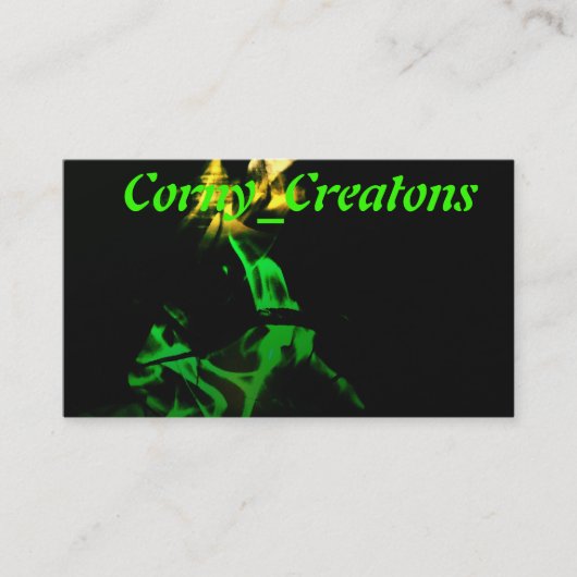 Corny_Creations 名刺 (正面)